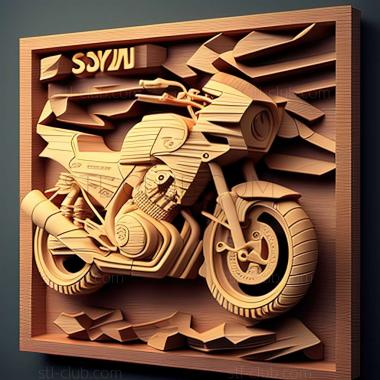 3D мадэль Suzuki GS 500 (STL)